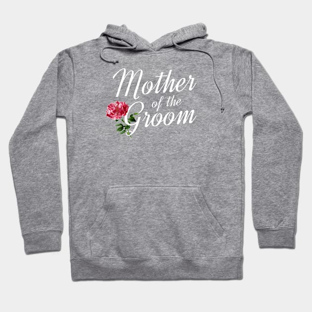 Elegant Mother of the Groom Wedding Calligraphy Hoodie by Jasmine Anderson